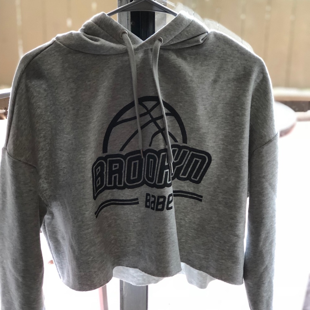 Gray cop top